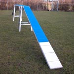 Kattenloop aluminium