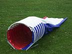 Slurf met tunnelhuis rood/wit/blauw.  Niet meer leverbaar. compleet